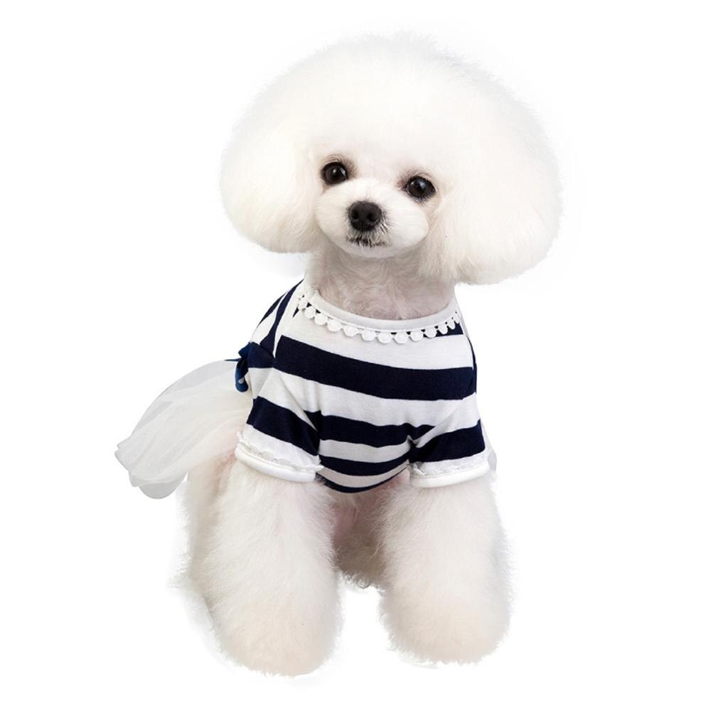 Small Dog Dress Pet Dog Bowknot Dress Dog Cat Cute Spring Summer clothes for small dogs cat clothes dog clothes for large dogs