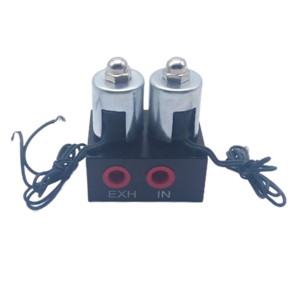 Zawór elektromagnetyczny 12v powietrze jeździć zawieszenie kolektora pneumatyczne amortyzator podwójne