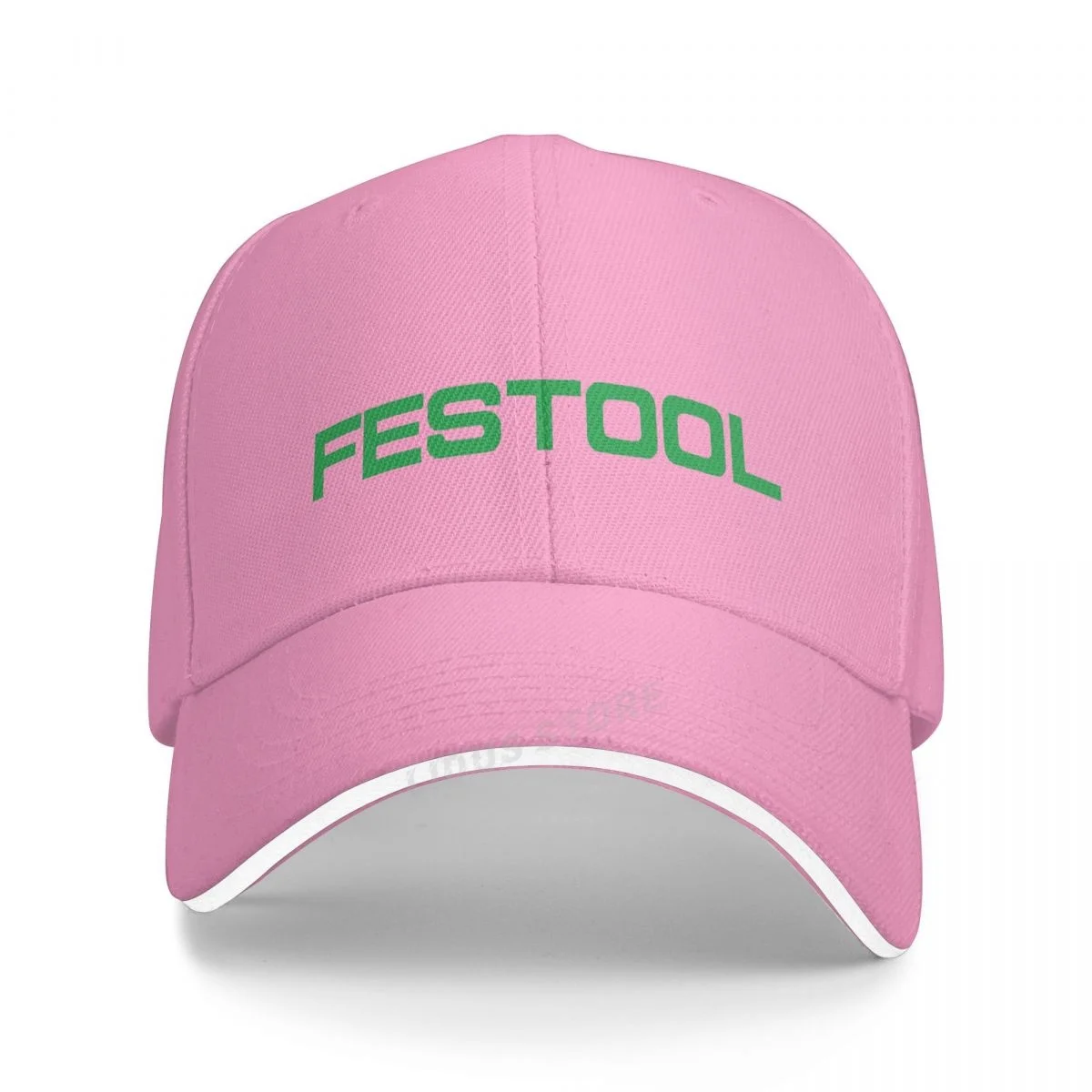 Festool Tools Baseball Caps Unisex Casual Festool Hats Cotton Adjustable Cap: Pink