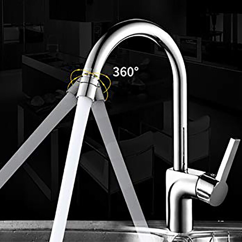1Pcs Solid Brass Kitchen Sink Aerator 360° Swivel Faucet Tap Aerator