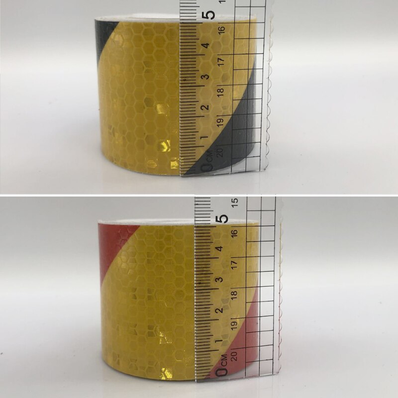 Auto Reflecterende Tape Sticker Auto Motoren Veiligheidswaarschuwing Tape Reflecterende Folie Auto Stickers