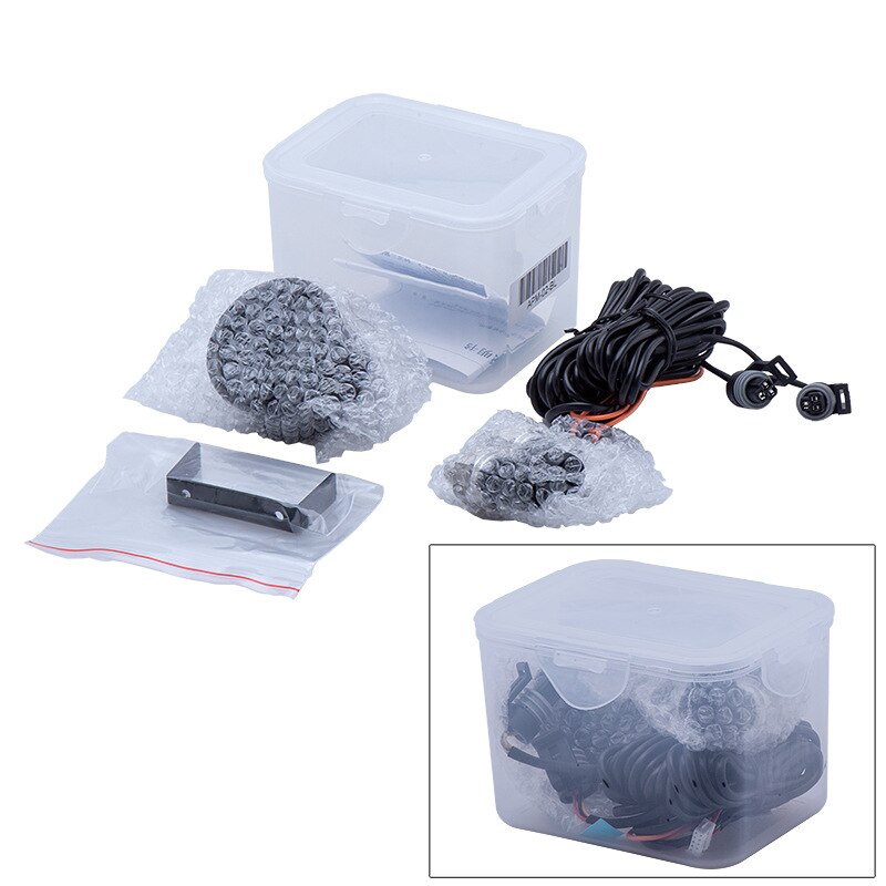 -Dual Luchtvering Gauge Air Ride Luchtdrukmeter Psi Blauwe Led Met 2 Stuks Elektrische Sensoren