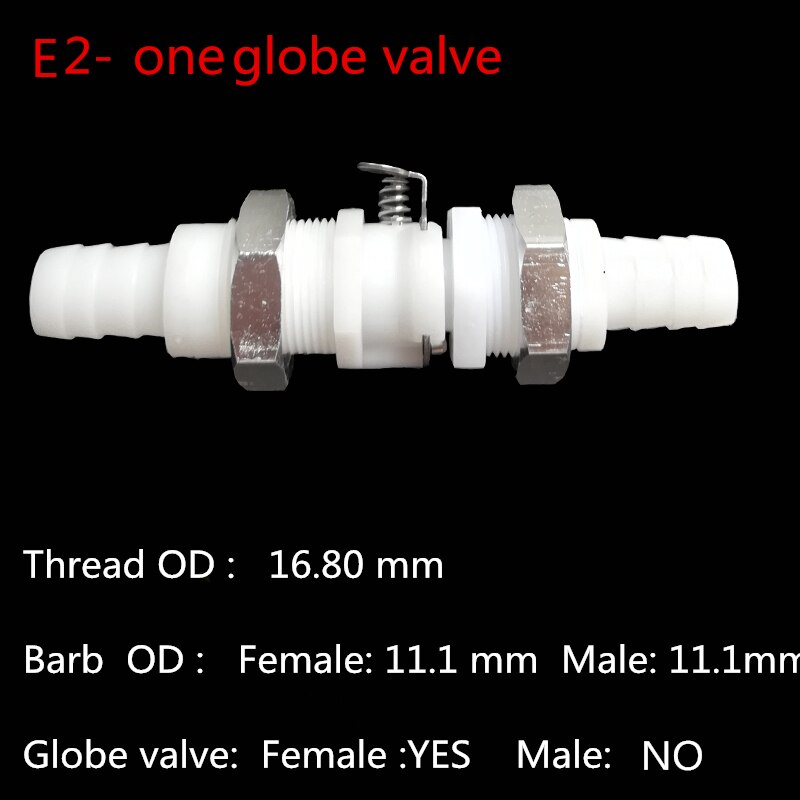 CPC Quick-Disconnect Hose Barb Quick Connector: 12