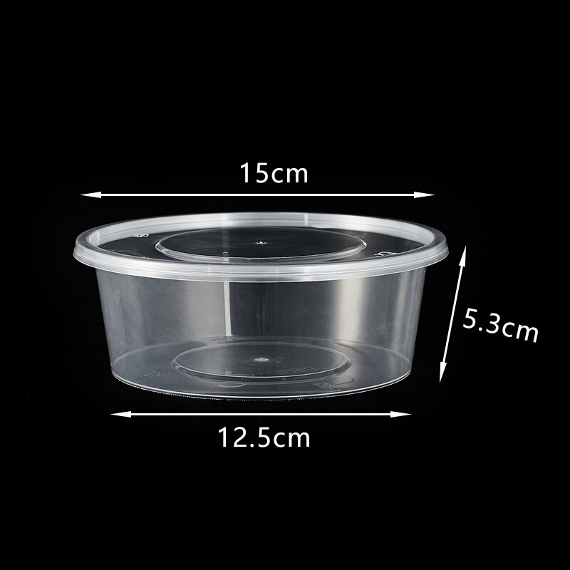 Lunch box: 650ml 50sets