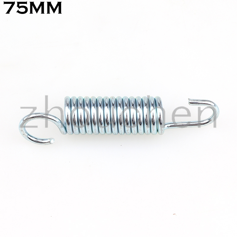 1 Pcs75mm 90mm 100mm 110mm 125mm Brake Foot Bracket Spring Cylindrical Spiral Pull Back Stretch Coil Bracket Off-road Vehicle: Lavender