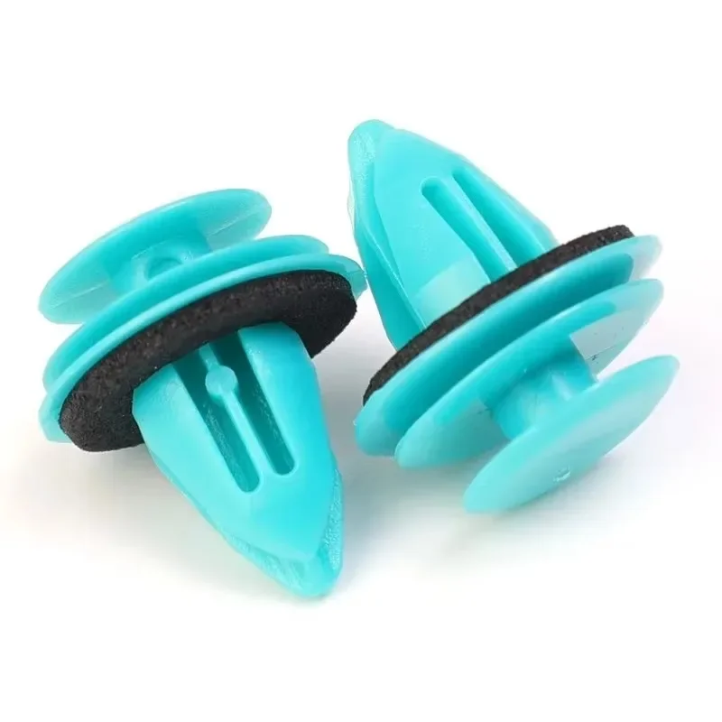 100-20Stck Auto Tür Tafel Clip mit Dichtung Ring Auto Verschluss Niet Stoßstange Clip Halter Auto Innen Halte zubehör