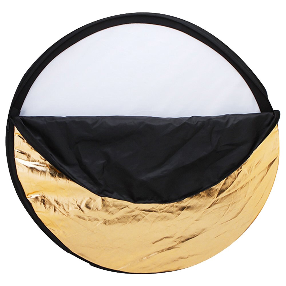 5 In 1 Fotografie Reflector Scrim Draagbare Licht Ronde Foto Reflector 5 Kleuren Inklapbare Disc Voor Camera Studio 24Inch 60Cm