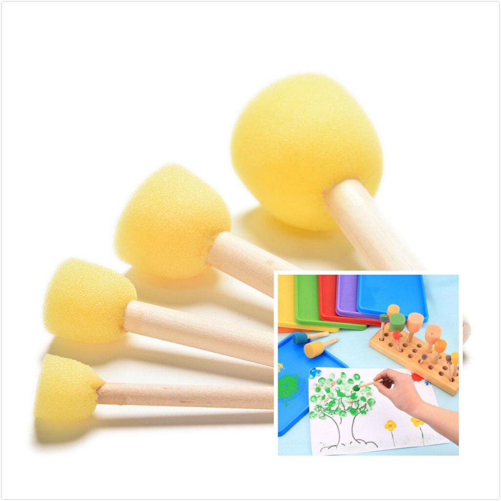 Sponskwasten, dabbers, sponsjes, sjabloneerkwasten