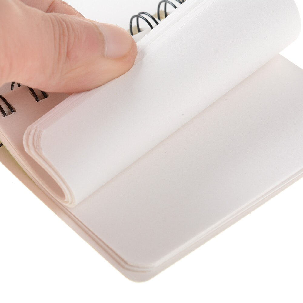 Cartoon Mini Flipable Draagbare Spoel Notebook Leuke Avocado Losbladige Notepad Dagboek Schoolbenodigdheden Briefpapier Kids