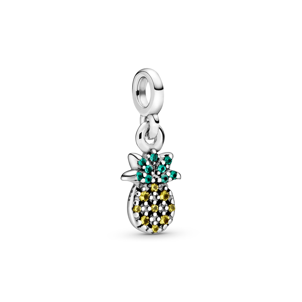 Bedels Zilver 925 Sieraden Ananas Me Charm Fit Originele Voor Me Armband Ketting Vrouwen Mode-sieraden