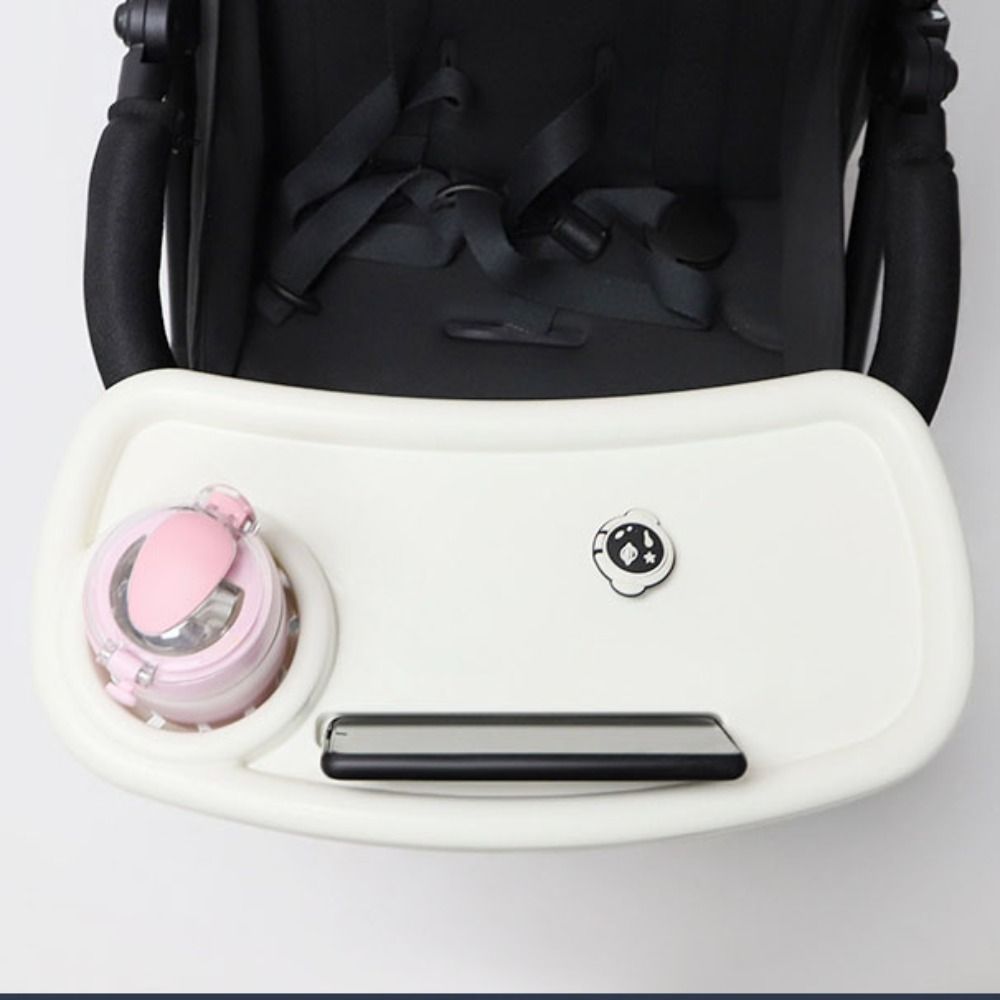 Snack Tray Baby Stroller Dinner Table Tray Baby Stroller Dinner Table Milk Bottle Cup Holder Cart Pram Snack Tray