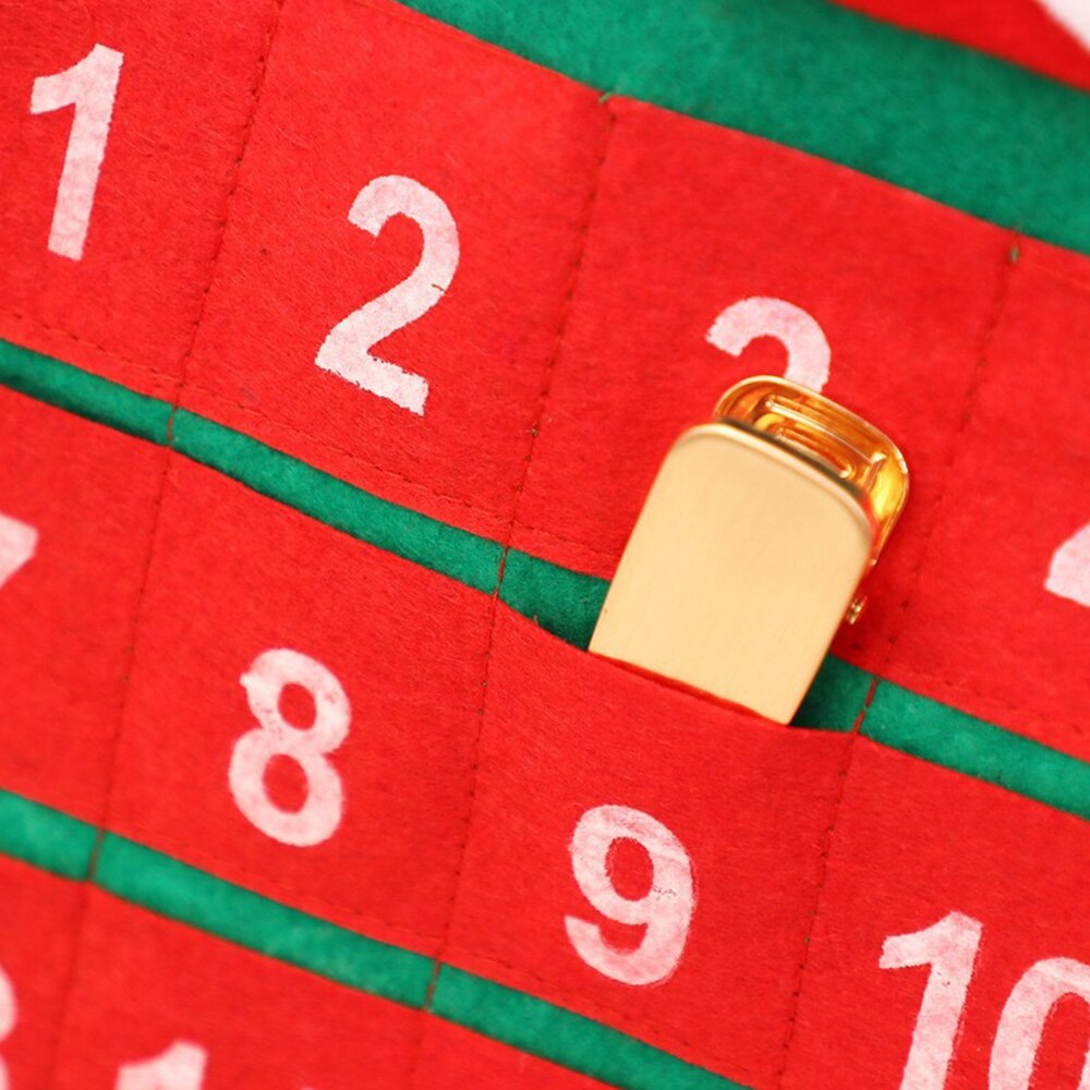 Christmas Decorations Hotel Lobby Ornaments Christmas Velvet Flower Old Man Christmas Calendar Decor Supplies