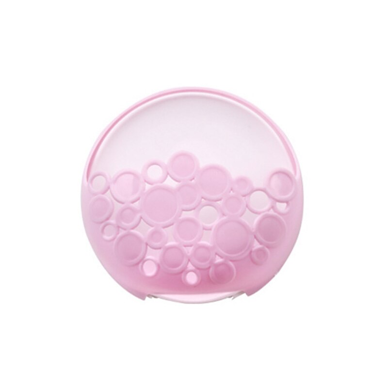 Porte-savon ventouse murale, sans clous, pour salle de bain, cuisine, maison, ventouse de vidange, boîte creuse, fournitures pour la maison: Rose