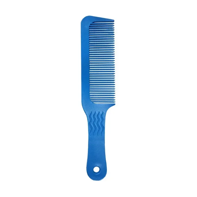 Professionele Platte Kop Knipkam Antistatische Haar Knipkam Grove Mannen Haar Knipborstel Salon Kapper Tondeuse Accessoires: green