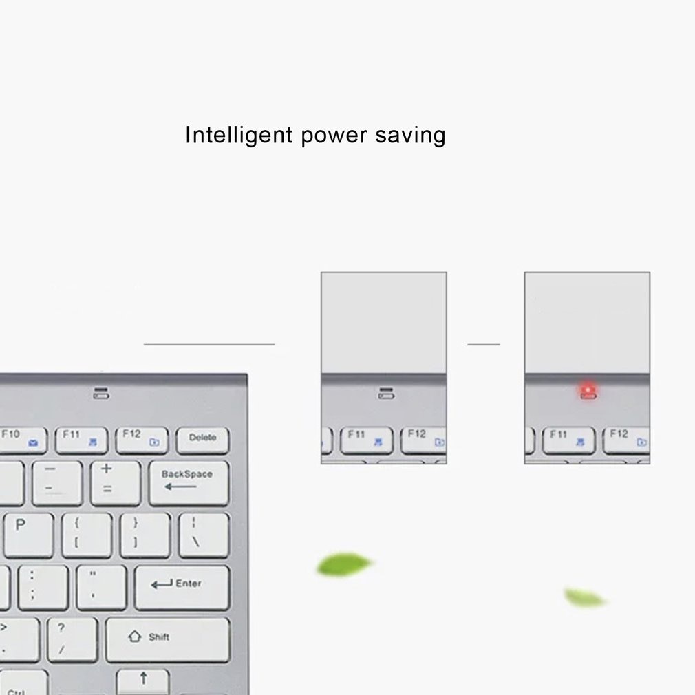 Draadloos toetsenbord en muis kam stille klik mutimedia 2.4g usb toetsenbord muis set voor notebook kantoorbenodigdheden