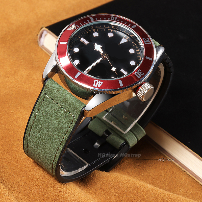 Quick Release Leather Watch Band Bracelet 20mm 22mm Replacement Wrist Straps Watchbands for Galaxy Wrist Band Women Men Belt