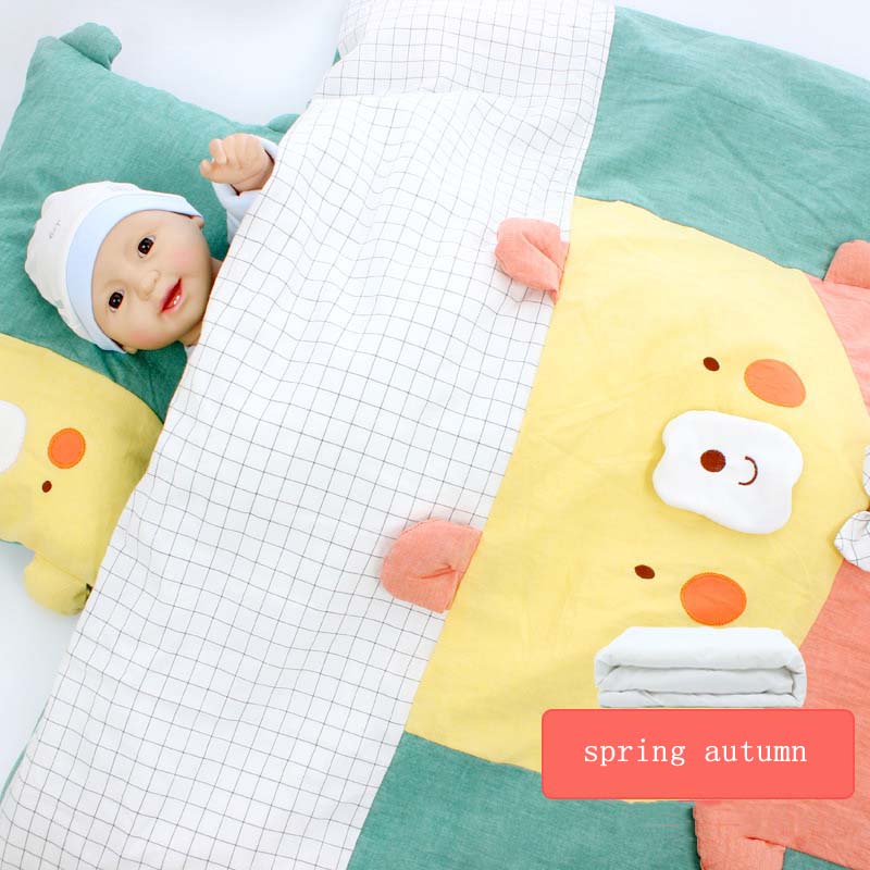 Nyfødt sovekabine tæppe tegneserie baby sovende dyner bebe wrap sengetøj dyne udendørs spædbarn indpakning: Lavendel