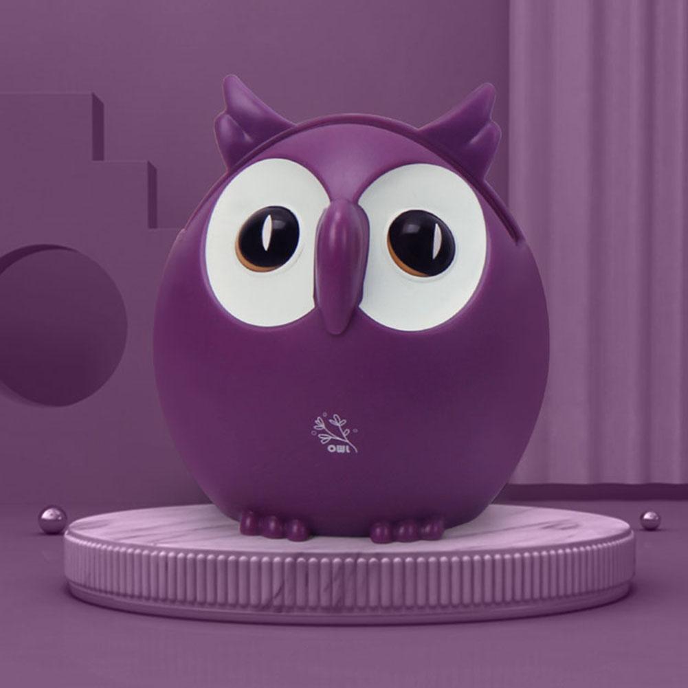 Plastic Cartoon Owl Music Box Party Souvenir Xmas Birthday Home Ornaments and Beautiful Patterns Fashionable