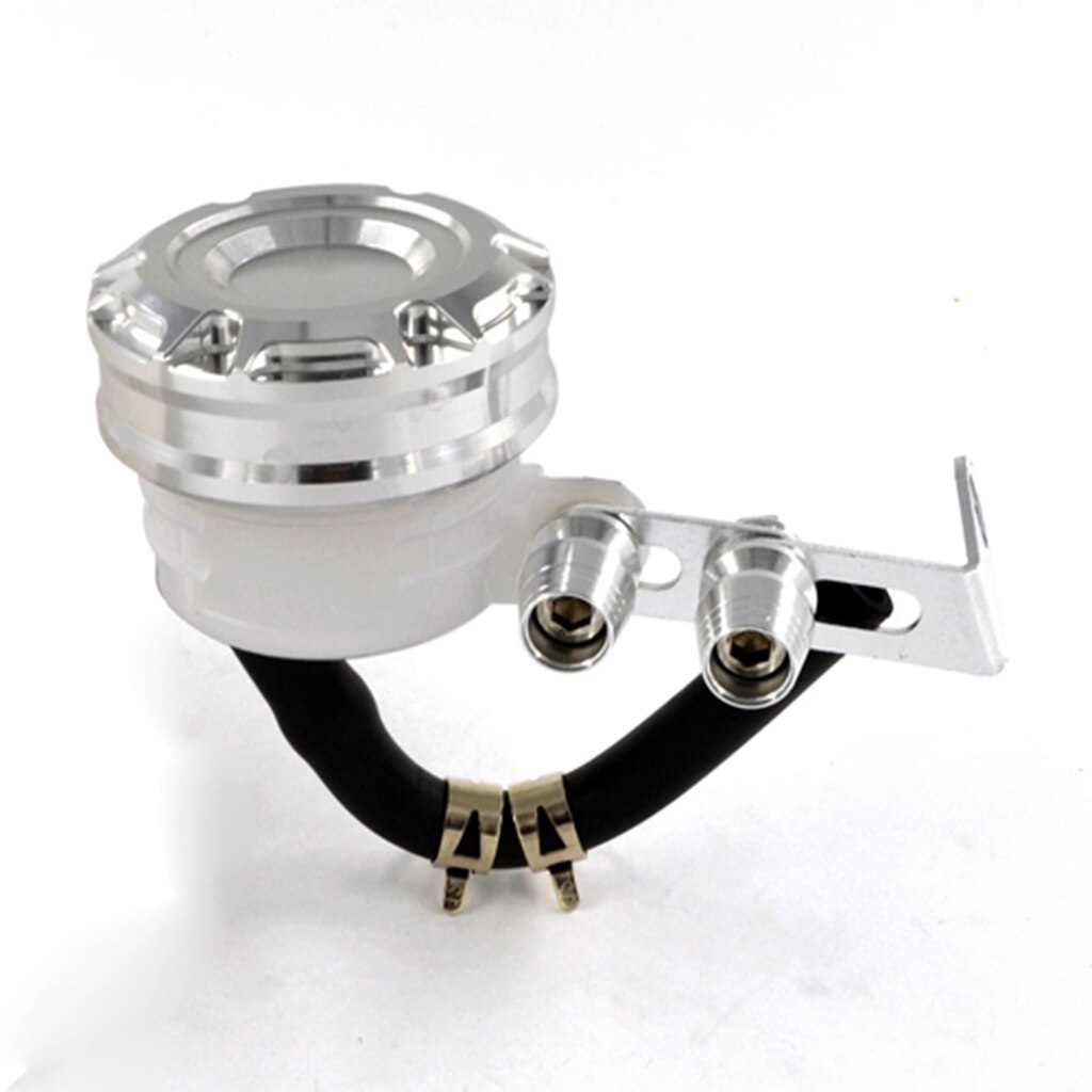 Motorcykel flydende bremsetank olie kobling fule tank kop til kawasaki  z250 z300 z650 z750 z800 z900