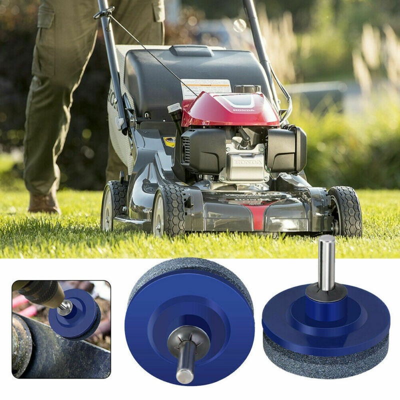 Universal Lawn Mower Faster Blade Sharpener Grinder Garden Tools Rotary Drill US