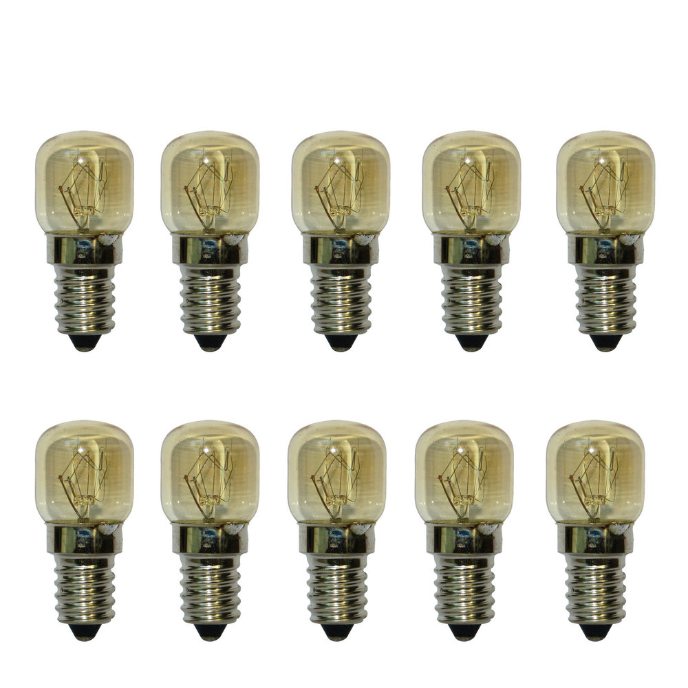 10pcs E14 T22 15W 110V~130V Oven Bulb Oven Lamp Heat Resistant Bulb 300'C