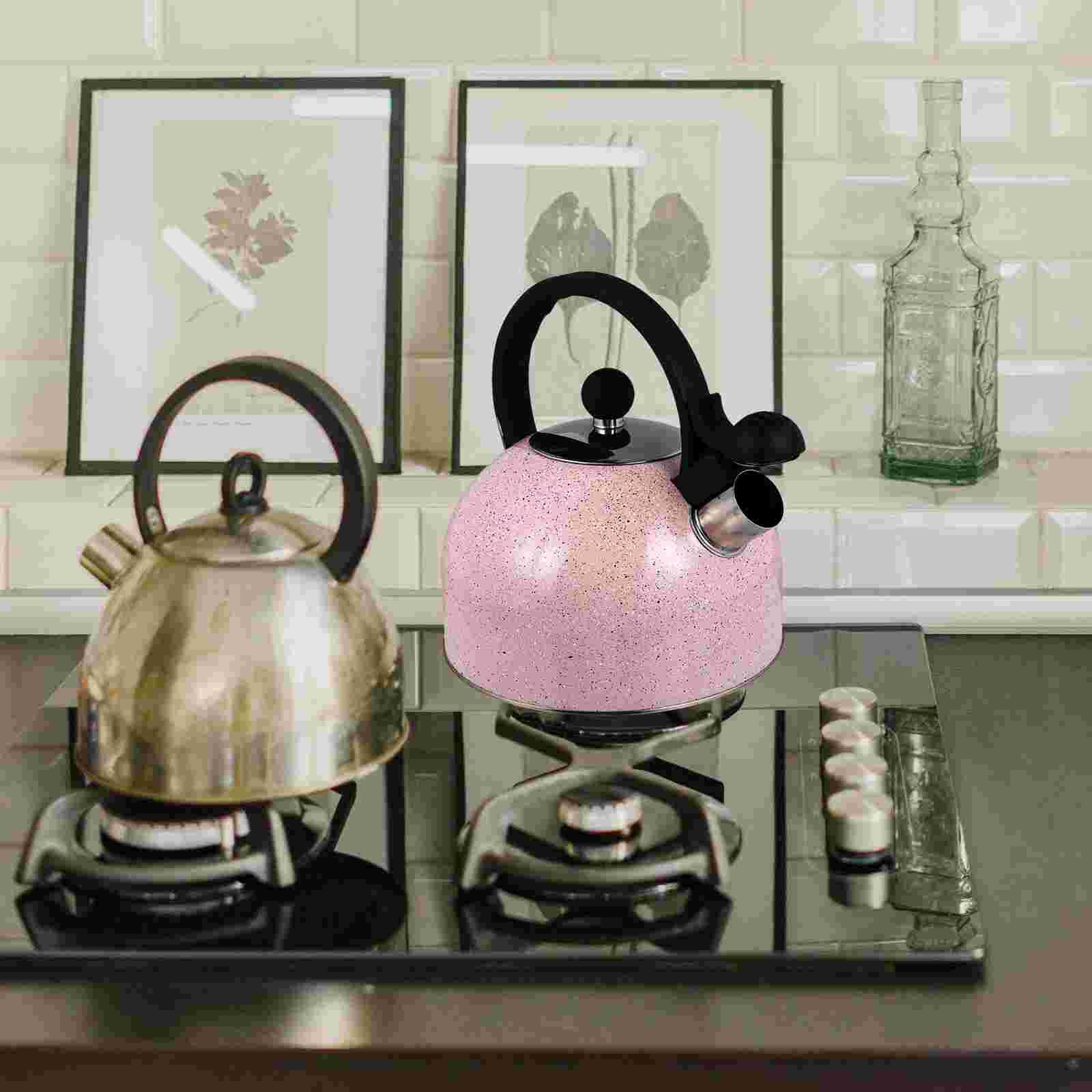 1pc Whistling Tea Kettle Whistle Pot Practical Sounding Kettle Kitchen Gadget )