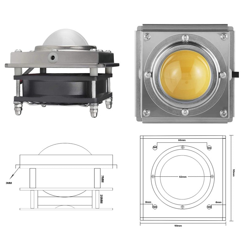 Led Grow Light full spectrum migrolight indoor Growing tent plant lights hightime medicalplants led lamp hydropinics Growlights