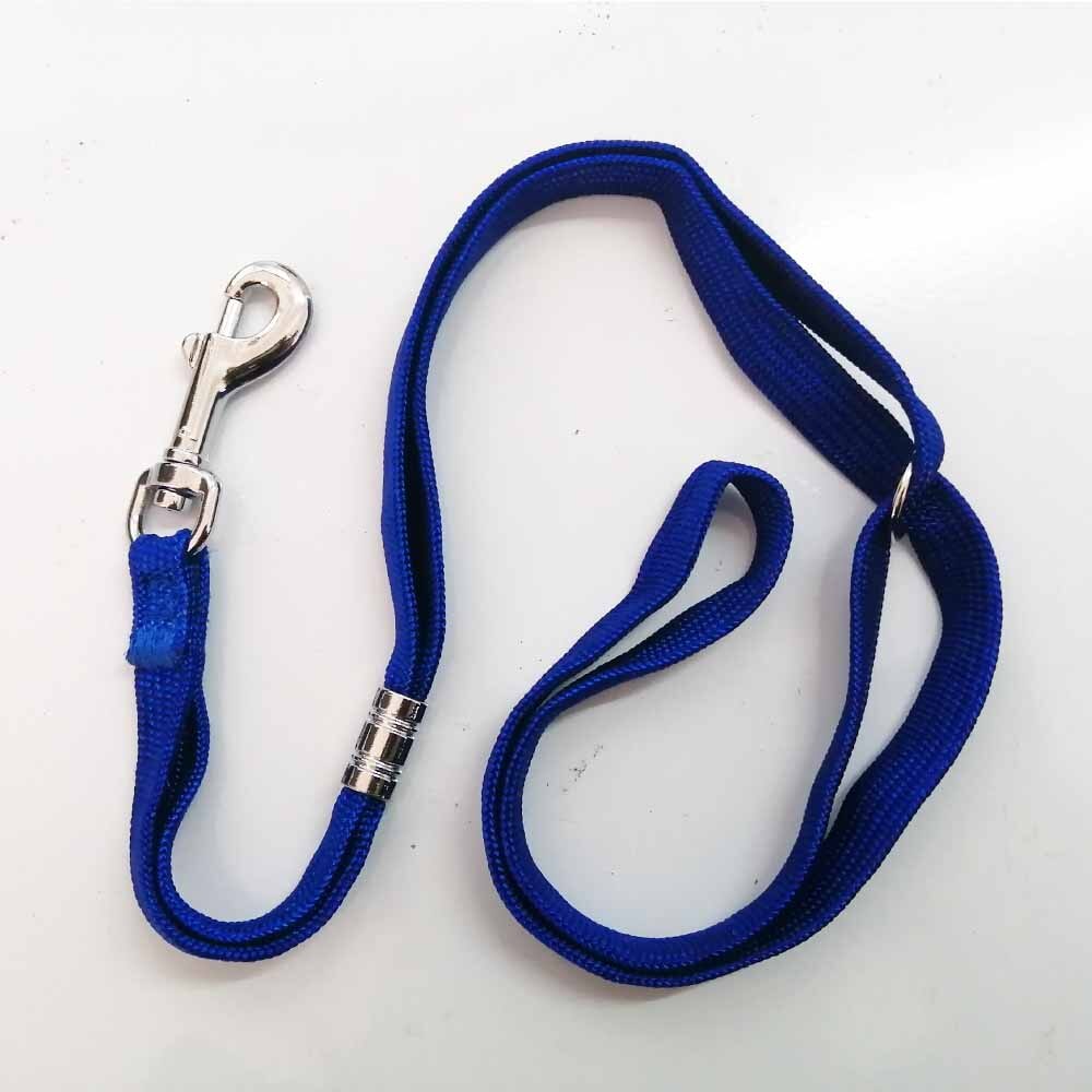 2 Stuks Nylon Hondenlijn Verstelbare Huisdieren Strop Loop Lock Clip Touw Duurzaam Grooming Tafel Sling Katten Terughoudendheid Touwen Voor bad Bureaus: Blauw / 2pcs