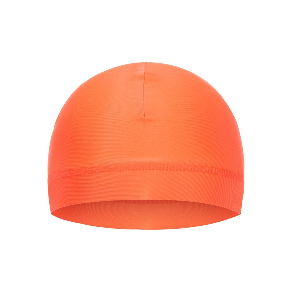 Gorra de invierno térmica para correr deporte Bluetooth gorra de ciclismo gorra casco de seguridad está forrada con gorra deportiva transpirable de secado rápido: Naranja
