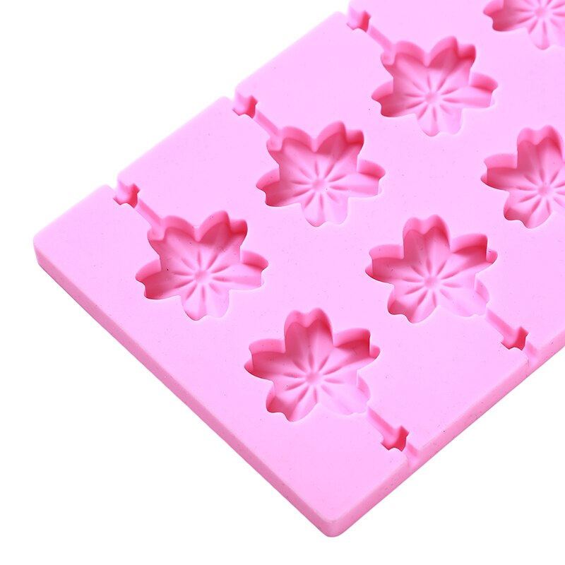 Cake Pop Cutter 20-Cavity Silicone Cake Pop Mold Kit - Includes 60 Sticks, Bags & Ties For Baking (Pink) Cake Pops Mold