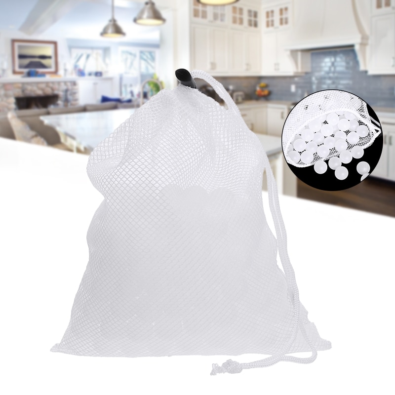 250 st räkna vakuum kokbollar sous vide vatten bollar matlagning hålla värmen kök timmar stoppar avdunstning nedsänkning gadget 20mm