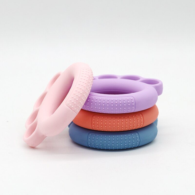 1 PCS Finger Exerciser 6 Level Hand Grip Trainer Strengthener Silicone Finger Stretcher Relieve Wrist Pain and Speed Up Recovery