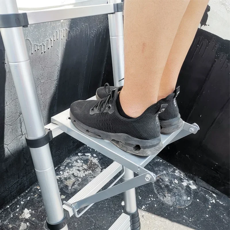 Ug73 stigetilbehør arbeidsbenk trekantplattform oppbevaringsplattform verktøy stige spesial liten pedal