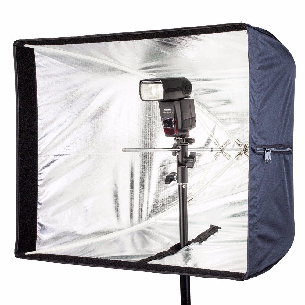 70*50 cm fotografisk udstyr fotostudie reflektor flash klud paraply softbox til foto video