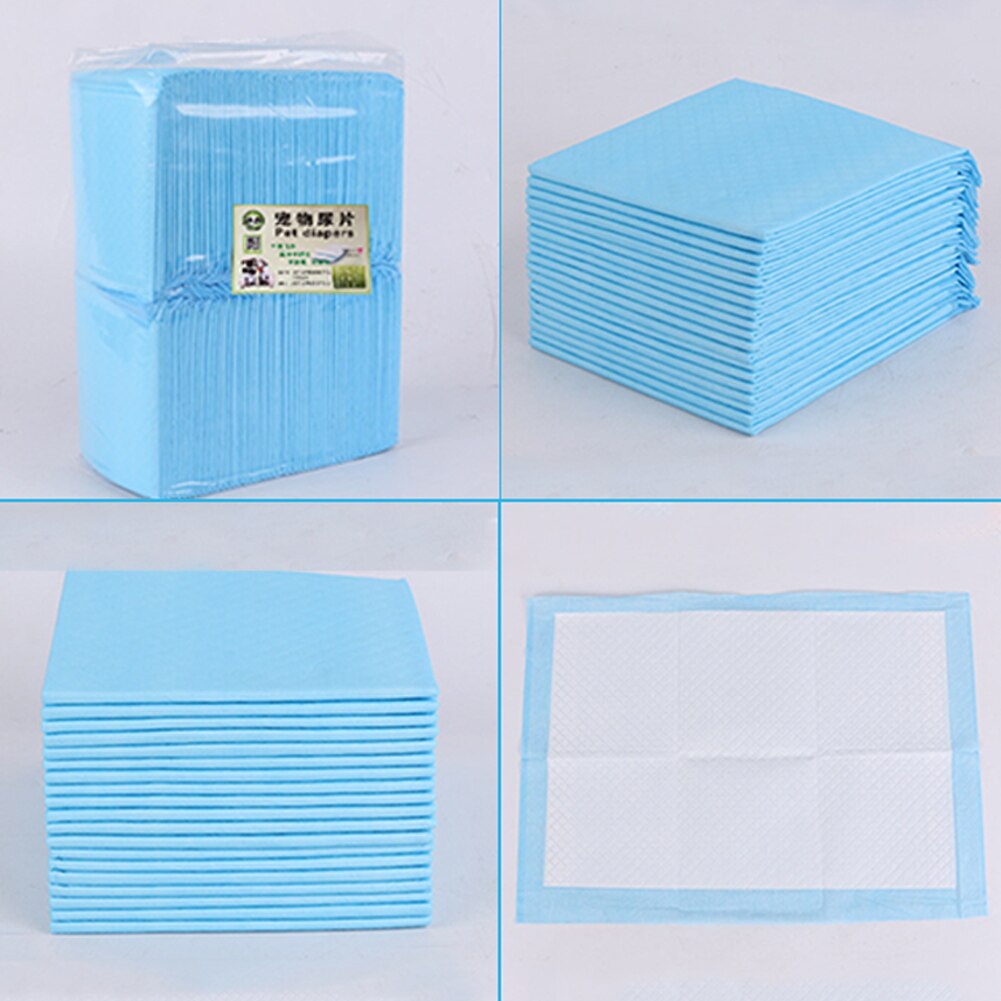 10/20counts Training Pads Dog and Puppy Training Pads Heavy Duty 5-Layer Leakproof Absorbent Pee Pads, S-XL