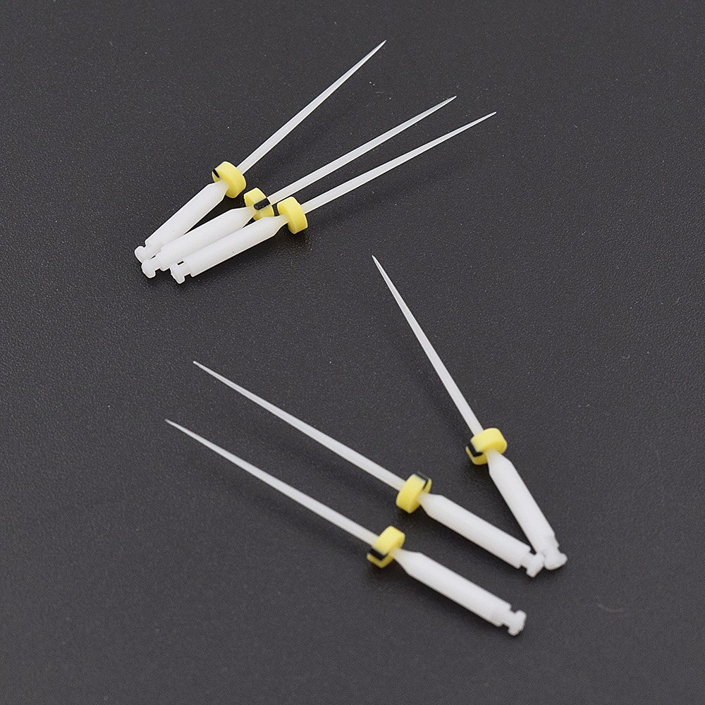 Dental Plastic Rotary Finishing Files 25mm 04 Taper Endo Files Used for Claen the canal more effecftive