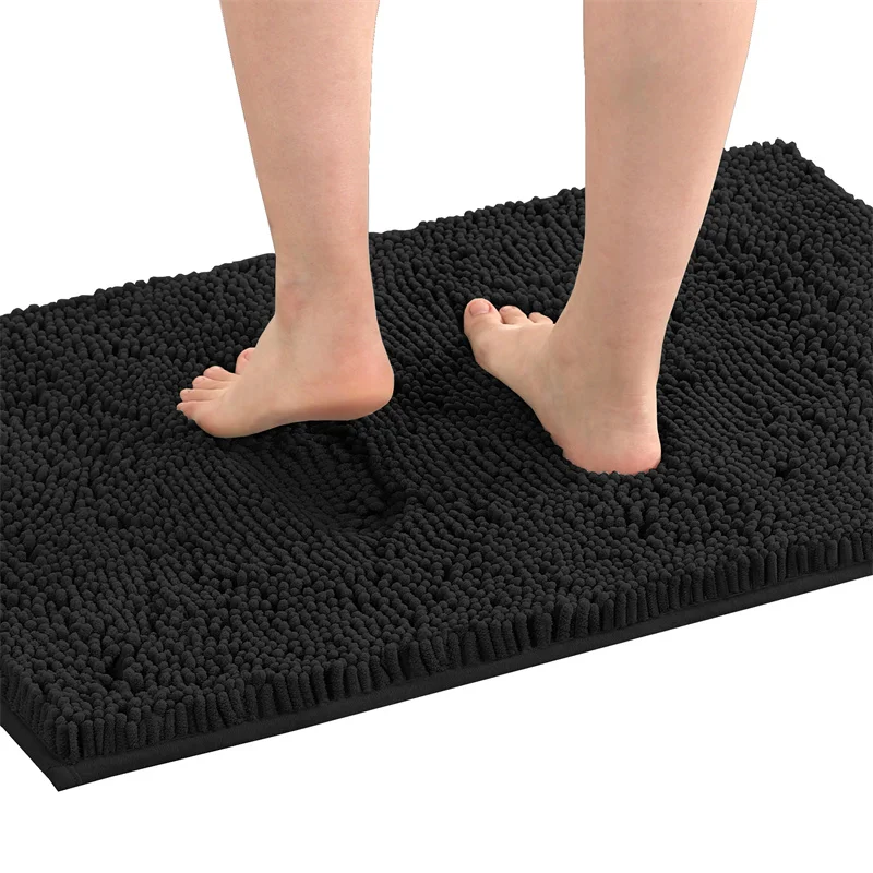 Alfombra absorbente suave para el suelo, alfombrillas antideslizantes para el baño, alfombra gruesa para el suelo, alfombra para puerta del dormitorio, decoración del hogar, 1 ud.: 1000mm x 1000mm / Oro
