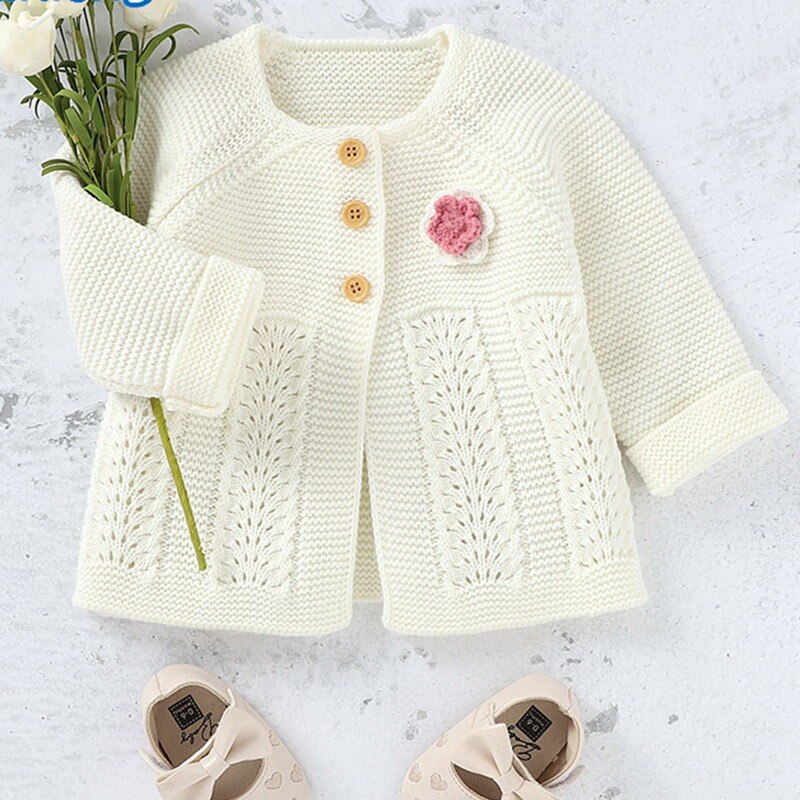 Toddler Newborn Girl Sweater Knitted Casual Knitted Boy Girl Sweaters 0-24 Months Bebes Winter Autumn Clothing Outfits