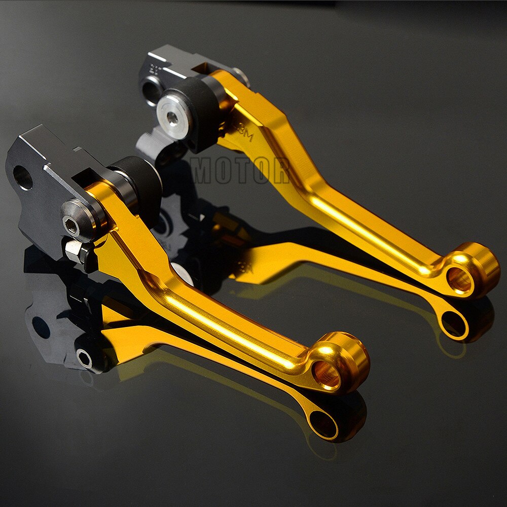 For Gas Gas EC250/EC300/EC250E4/EC300E4/XC300/XC250 CNC Motorcycle DirtBike Pivot Brake Clutch Levers EC XC 250 300 E4: Blue