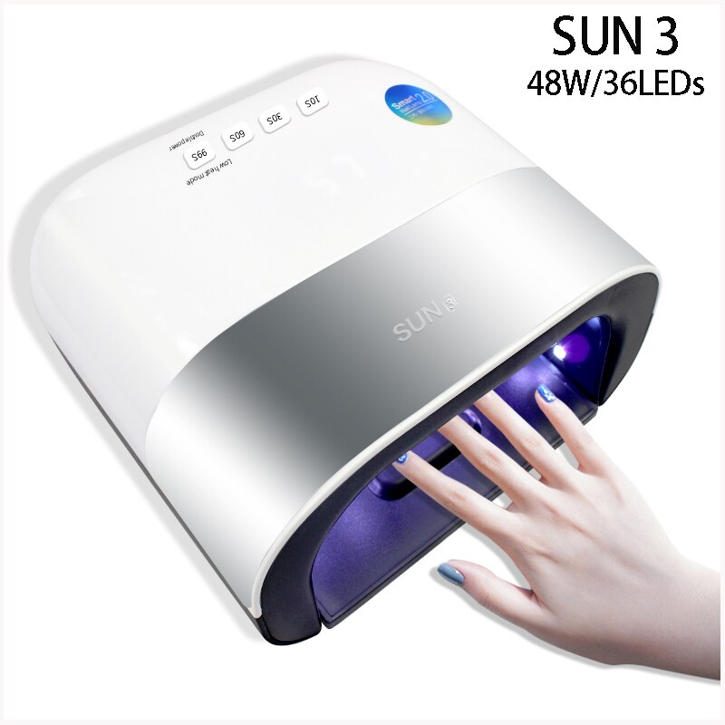 Sun3 SUN3 Nail Dryer Smart 2.0 48W UV LED Lamp Nail wit... – Vicedeal