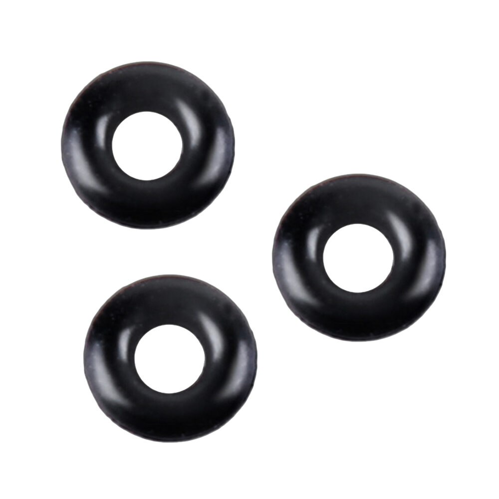 200x gummi o-ringetone svart anti-skli gummiskive til aluminium dart skaft stramme skiver pil tilbehør verktøy 2mm/4mm