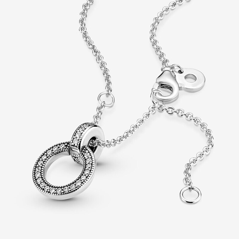 2022 925 Sterling Zilveren Ketting Voor Vrouwen Me Link Chain Kettingen Fit Originele Me Dangle Charm Kralen Mode sieraden