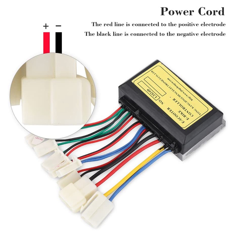 Duurzame 24V 250W Borstel Motor Controller Voor Elektrische Fiets Scooter Electrombile E-Bike Voor Elektrische Fiets Apparatuur
