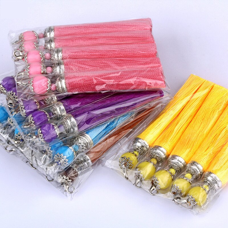 3 stuks gladde zijden kreeftensluiting kwastjes franje hanger diy knutselen kwastjes versieringen kleding gordijnen decoratie oorbellen sieraden onderdelen