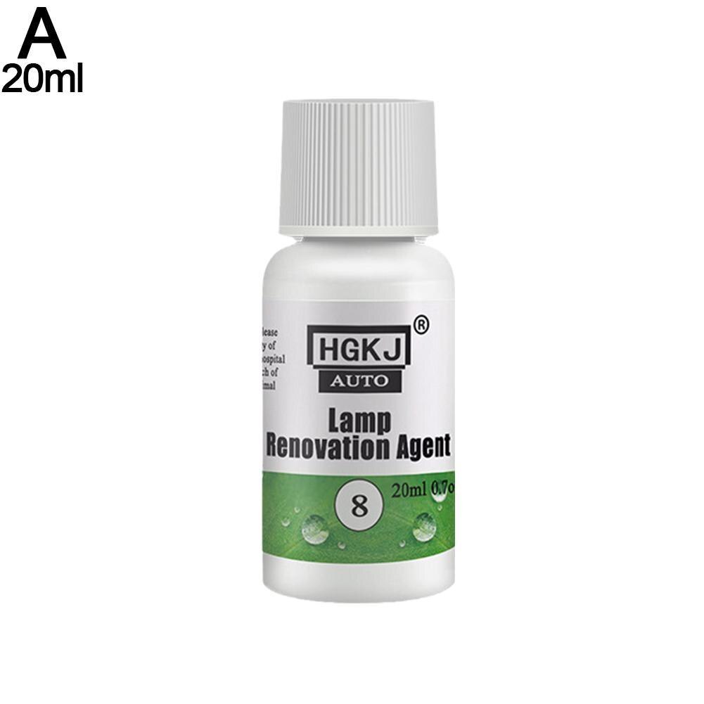 20/50/100ml Car Cleaner Foam Cleaning Concentrate For Leather Fabric Carpet Car Seat/Lights/Glass Dashboard Auto Liquid Cleaning: Light clean 20ML