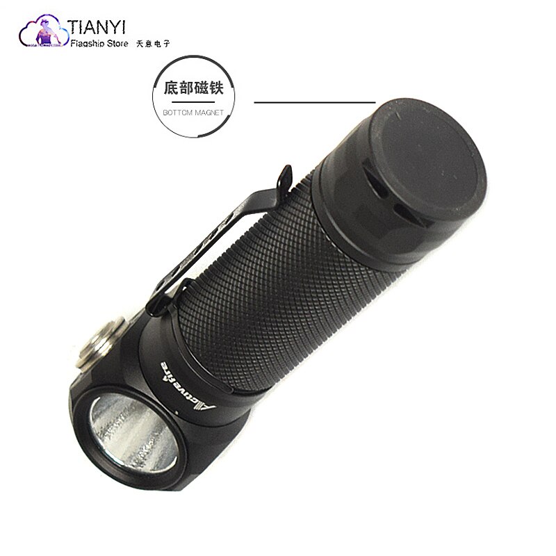 High-power corner lighting LED glare flashlight Portable aluminum alloy rechargeable tail magnet lighting