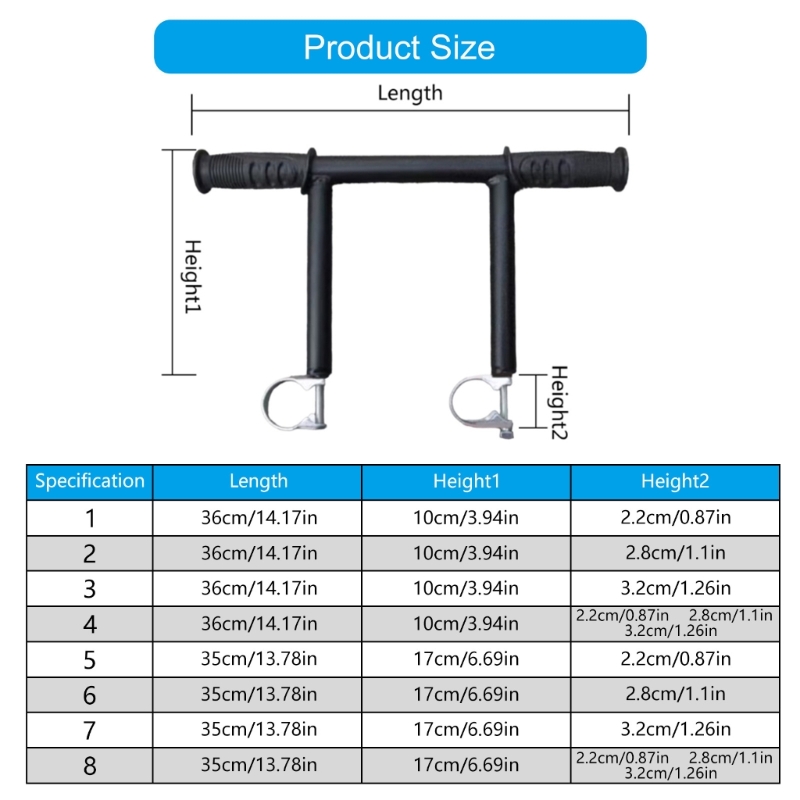 Kinderwagen met dubbele buis, verlengstang voor comfortabel duwen, eenvoudige installatie