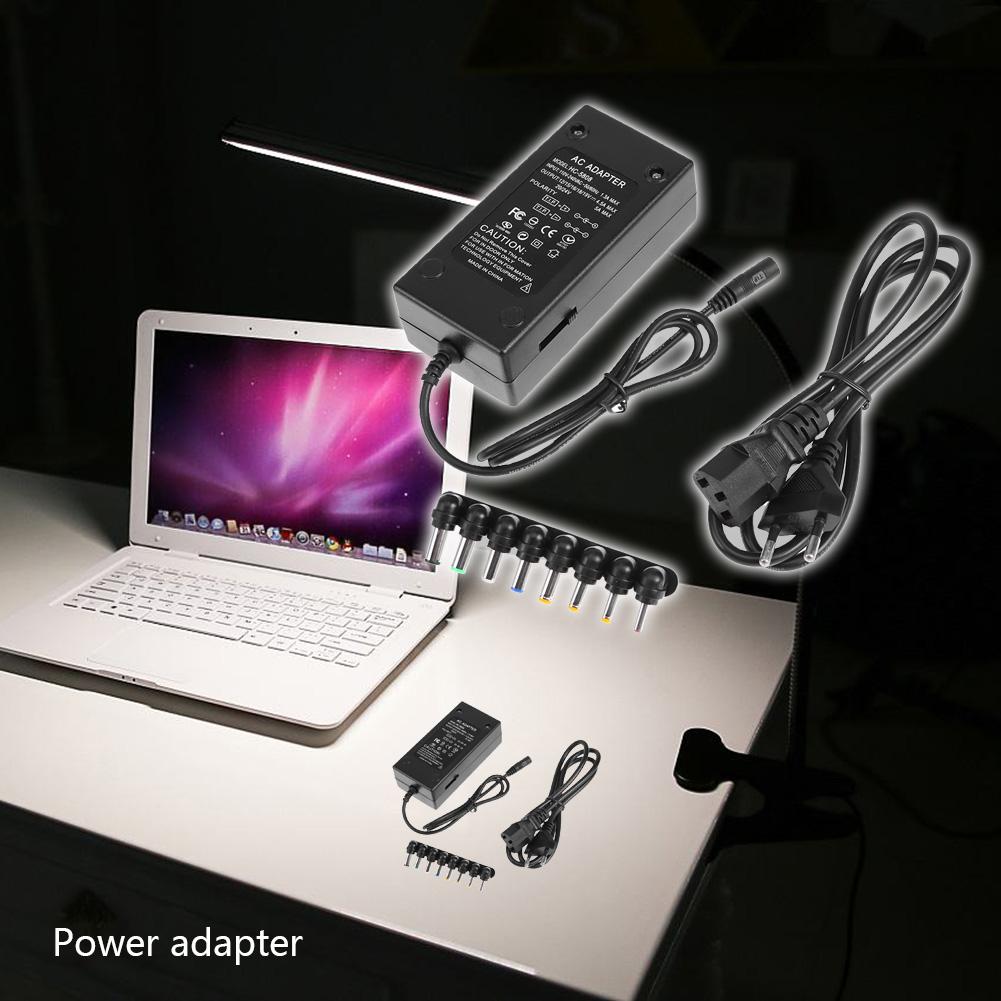 96W 100V-240V 50/60Hz Universal Laptop PC Charger Adapter Power Supply Charger EU Plug for Laptop PC Netbook