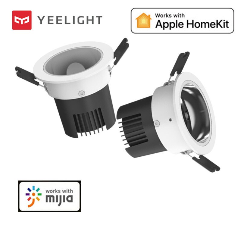 Yeelight smart downlight  m2 bluetooth mesh spotlight 2700-6500k led lamps works for apple homekit for mijia app
