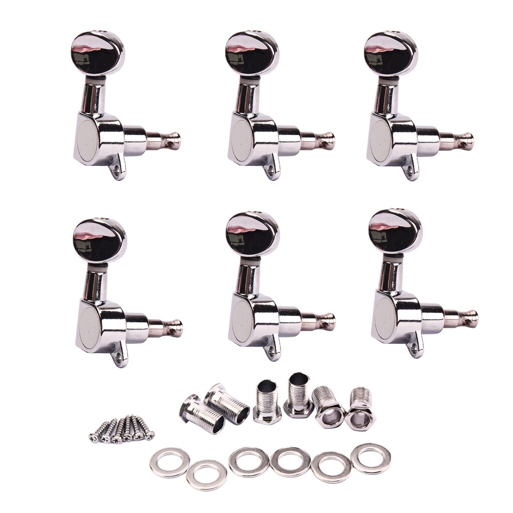 Electric Guitar Locking Tuner 6R Right Tuning Keys Pegs Machine Heads Set